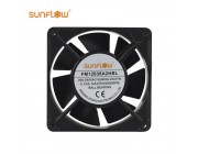 Рамков вентилатор Sunflow FM12038A2HBL, 120 × 120 × 38 mm, 220 V AC