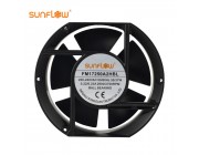 Рамков вентилатор Sunflow FM17250A2HBL, 172 × 150 × 50 mm, 220 V AC