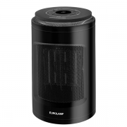 Керамична печка Eurolamp 1500W с дистанционно, черна, 300-41356