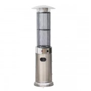 Газов отоплител Eurolamp 11kW, инокс, височина 180cm 890-50011