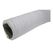 Гъвкав въздуховод Combyflex Europlast FC125-3 Ø125 мм-3 м, бял