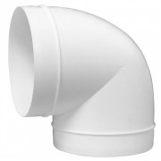 Пластмасово коляно Europlast AL150-90 Ø150 мм, 90°