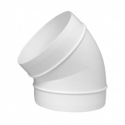 Пластмасово коляно Europlast AL150-45 Ø150 мм, 45°