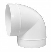 Пластмасово коляно Europlast AL125-90 Ø125 мм, 90°