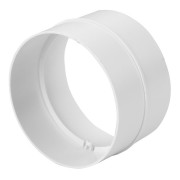 Пластмасов съединител за въздуховоди Europlast AS100 Ø100 мм