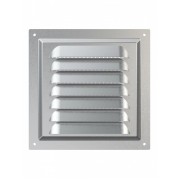 Вентилационна решетка със защитна мрежа, метал 1515 MC 150x150mm, сребриста