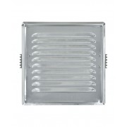 Вентилационна решетка със защитна мрежа 140x140 AirRoxy 02-730 неръждаема стомана