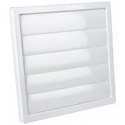 Пластмасова гравитационна решетка AirRoxy 170x170 Ø150 02-301 бяла