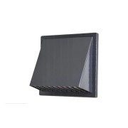 AirRoxy клапна вентилационна решетка 02-501 GR, 170×170, Ø100 антрацит