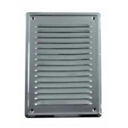Вентилационна решетка със защитна мрежа 140x210 AirRoxy 02-720 неръждаема стомана
