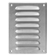 Вентилационна решетка със защитна мрежа, метал Europlast MR1419Zn 140x190mm, калайдисано желязо