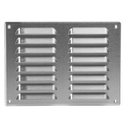 Вентилационна решетка със защитна мрежа, метал Europlast MR2619i 260x190mm, инокс