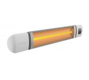 Стенен инфрачервен отоплител Luxeva PRO-WL 2500W с дистанционно, бял