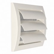 Пластмасова вентилационна решетка EUROPLAST ABS 190х190, ф125