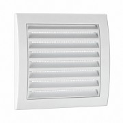Пластмасова вентилационна решетка EUROPLAST ABS 190х190, ф125