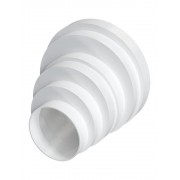 Ексцентрична пластмасова редукция VENTEUROPE PU Ø80/100/120/125/150/160 mm