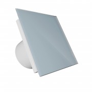 Вентилатор за баня VENTEUROPE EON BD125/9075 Ø125 mm, стъклен панел пастелно синьо