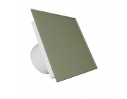 Вентилатор за баня VENTEUROPE EON BD125/9641 Ø125 mm, стъклен панел маслинено мат