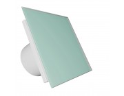 Вентилатор за баня VENTEUROPE EON BD125/9643 Ø125 mm, стъклен панел аквамарин мат