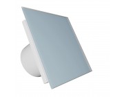 Вентилатор за баня VENTEUROPE EON BD125/9644 Ø125 mm, стъклен панел пастелно синьо мат